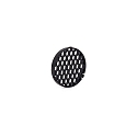 Accessory for CENO / PIRRO / BLIEK ROUND PETIT  Honeycomb grid, � 2.9cm, black