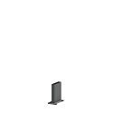 Accessory for FIFTY FIFTY / SMILE / SWAY / PALOS - socket with mounting plate, 30cm, anthracite