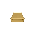 Accessory for Ceiling luminaire BOX 1.0 - single inside reflector, gold
