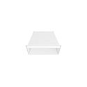 Accessory for Ceiling luminaire BOX 1.0 - single inside reflector, white