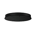 ceiling canopy 3-fold, black