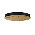 ceiling canopy 6-fold, champagner, black