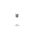 table lamp POLDINA MINI IP65, chrome, glossy dimmable