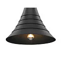 Pendant luminaire BATO 45 PD, Ø 45cm, E27, black / brushed brass