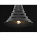 Pendant luminaire BATO 45 PD, Ø 45cm, E27, black / brushed brass