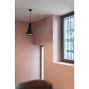 Premium LED Pendant luminaire BATO 35 PD, Ø 35cm, 21W 2500K 1300lm 100°, TRIAC dimmable, brushed brass
