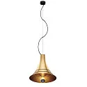 SLV Pendant luminaire BATO 35 PD, Ø 35cm, E27, brushed brass
