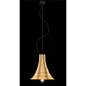 SLV Pendant luminaire BATO 35 PD, Ø 35cm, E27, brushed brass
