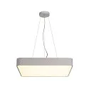 SLV MEDO 60 SQUARE LED, Ceiling luminaire, silver grey