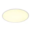 SLV LED Ceiling luminaire PANEL 60 round, Ø 60cm, 42W, dimmable, white, 4000K