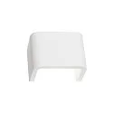 MANA Lamp shade, plaster, white, width 13,6cm