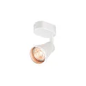 Wall and Ceiling luminaire AVO SINGLE, 1 flame, white, GU10 QPAR51, max. 1x 50W