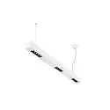 SLV Premium LED Pendant luminaire Q-LINE PD, 100cm, for BAP, 45W, TRIAC dimmable, white, 4000K 2300lm