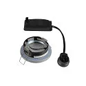 SLV Outdoor Ceiling recessed luminaire DOLIX OUT, GU10, QPAR51, IP65, Ø 68mm, round, silver grey