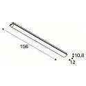 LED Outdoor Wall and Ceiling luminaire IMPERVA 150, IP66 IK08, 55W 120°