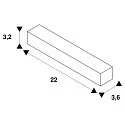 EUTRAC Flex coupler for 3-Phase High voltage Track