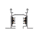 EUTRAC 3-Phase Recessed track