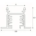 EUTRAC 3-Phase Recessed track