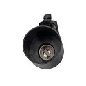 SLV PURI TRACK SPOT for 1-Phase high-voltage track, GU10 QPAR51, Glas / alu, black