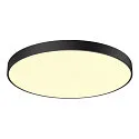 LED Wall-/Ceiling luminaire MEDO 90 CL CORONA, 78W, 105°, 3000/4000K, 10100/125lm, TRIAC, black