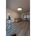 LED Wall-/Ceiling luminaire MEDO 90 CL CORONA, 78W, 105°, 3000/4000K, 10100/125lm, TRIAC, black