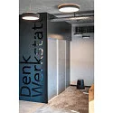 LED Wall-/Ceiling luminaire MEDO 90 CL CORONA, 78W, 105°, 3000/4000K, 10100/125lm, TRIAC, black