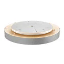 Premium LED Surface luminaire MEDO 60 CW, DALI dimmable, Corona effect, 40W 3000/4000K 105°, black