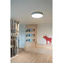 Premium LED Surface luminaire MEDO 60 CW, DALI dimmable, Corona effect, 40W 3000/4000K 105°, black
