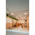 SLV LED Ceiling recessed luminaire MEDO 60 EL, frameless version, Ø 60.6cm, 36W 3000/4000K 105°, white