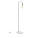 Floor lamp FITU FL, E27, with switch, white
