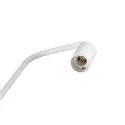 Floor lamp FITU FL, E27, with switch, white