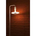 Floor lamp FITU FL, E27, with switch, white