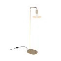 SLV Floor lamp FITU FL, E27, with switch, soft gold