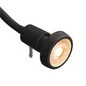 SLV Wall luminaire DIO FLEX PLATE QPAR51 WL, GU10 max. 50W, black