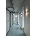 SLV LED Wall luminaire LOGS IN L, 17W, 3000K, 1100lm, TRIAC dimmable, white