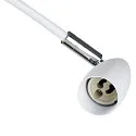 SLV Displaylamp DISPLAY ADL 50 QPAR51, GU10, incl. connection box, white