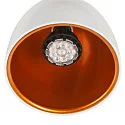 1-Phase spot PARA CONE 14 QPAR51, GU10, incl. 1-Phase adaptor, black/gold