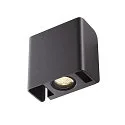 LED Outdoor Wall luminaire MANA OUT, 12W, 60°, 3000K, 325lm, IP65, dimmable, anthracite
