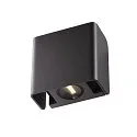 LED Outdoor Wall luminaire MANA OUT, 12W, 60°, 3000K, 325lm, IP65, dimmable, anthracite
