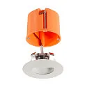 SLV LED Wall recessed luminaire WORO LED, 1,1W, 3000K, 50lm, white