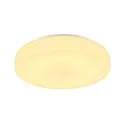 SLV LED Wall-/Ceiling luminaire LIPSY 40 DRUM DALI CW LED, 18W, 120°, 3000/4000K, 2000lm, IP44, white