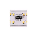 SLV LED Wall-/Ceiling luminaire LIPSY 40 DRUM DALI CW LED, 18W, 120°, 3000/4000K, 2000lm, IP44, white