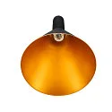 SLV Pendant luminaire PHELIA 280, E27, black/gold