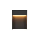 LED Outdoor wall luminaire FLATT LED, 14W, 3000/4000K, IP65, 460lm, anthracite