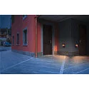 LED Outdoor wall luminaire FLATT LED, 14W, 3000/4000K, IP65, 460lm, anthracite
