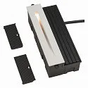 SLV LED Wall recessed luminaire NOTAPO, 3000K, 6lm, white, 18cm