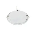 SLV LED Ceiling recessed luminaire SENSER 24 LED, round, 1200lm, IP20, white, 3000K