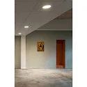 SLV LED Ceiling recessed luminaire SENSER 24 LED, round, 1200lm, IP20, white, 3000K