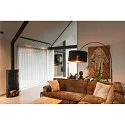 SLV floor lamp FENDA BOW BASIS with switch, without shade, adjustable, with lamp socket E27 IP20, black 