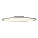 LED Ceiling luminaire PANEL 60 DALI LED, round, 42W, 110°, 4000K, 3350lm, gray